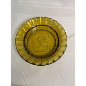Vintage 1970’s Best Western Motel Amber Glass‎ Ashtray, Hotel/Motel Collectors